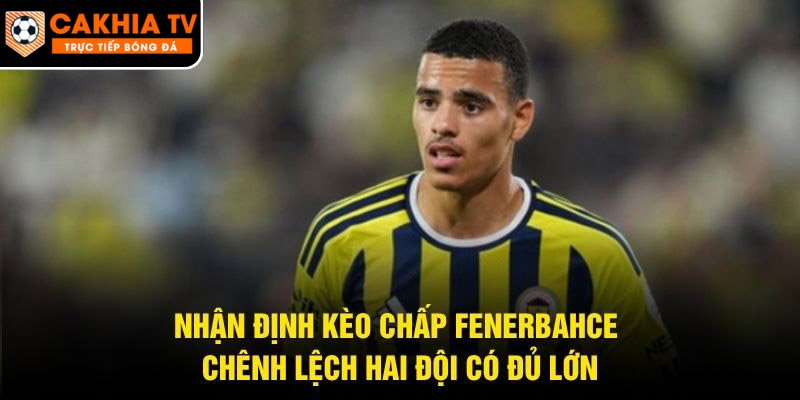 Nhận Định Kèo Chấp Fenerbahce – Chênh Lệch Hai Đội Có Đủ Lớn